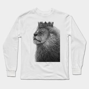 Lion with crown Long Sleeve T-Shirt